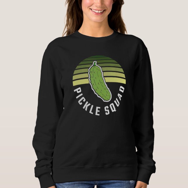 Camiseta Picle Cucumber Vegan Squad Green Pickle (Frente)