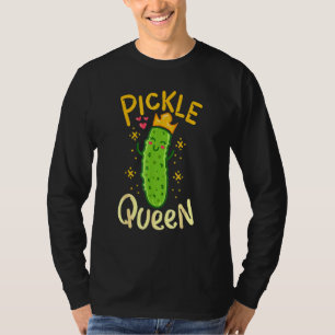 Camiseta Picle Queen Vegan Cucumber Vegetal