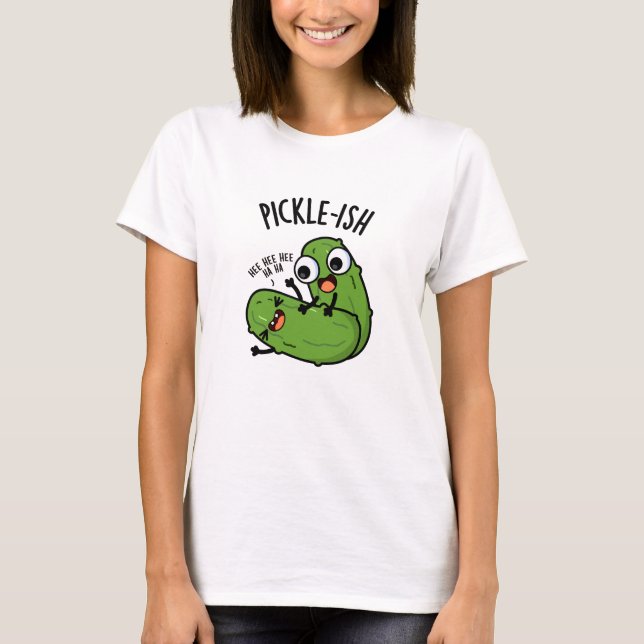 Camiseta Picle Tickle Engraçado Pedra Engraçado (Frente)