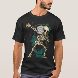 Camiseta Picleball de Halloween - Picada de Skeleton