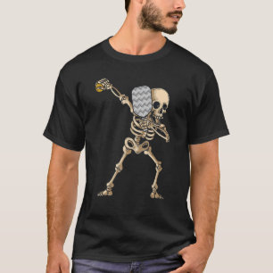 Camiseta Picleball de Halloween - Picada de Skeleton