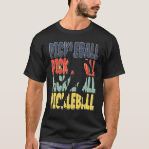 Camiseta Picleball de Texto Retroativo legal