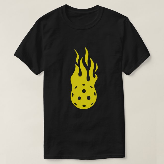 Camiseta piclebol de lança-tênis (Frente do Design)
