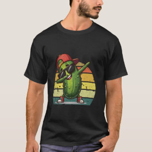 Camiseta Picles Dabbing Com Óculos Solares Cuco Dançante En
