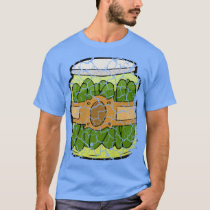 Camiseta Picles de espuma do Cozinhar da comida aflitos
