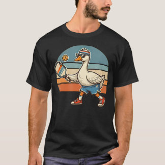 Camiseta Picles de Ganso Esporte Jogador Animal Meninos Pic