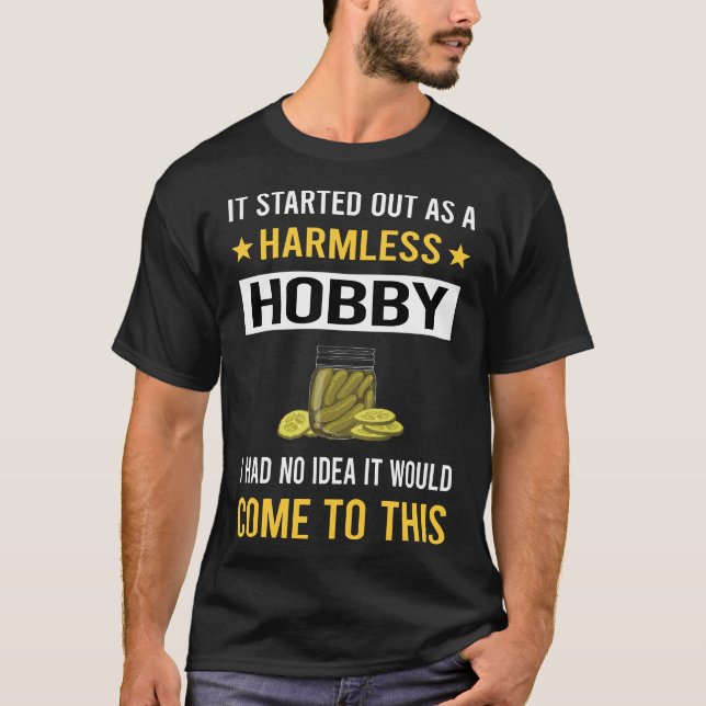 Camiseta Picles de Hobby sem Prejuízo (Frente)