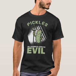 Camiseta Picles de pepino Pepinos Pepinos Mau