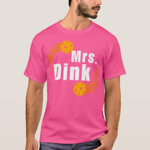 Camiseta Picles de Pickleball Dinky Dink Sra. Dink Mestre C
