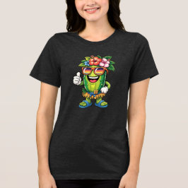 Camiseta Picles engraçados de praia com vibes tropicais hav