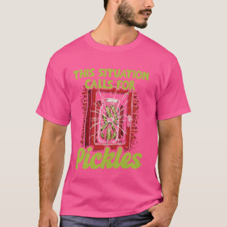 Camiseta Picles Engraçados Esta Situação Picles Cucu