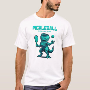 Camiseta Picles Engraçados - Picles de Dinossauro