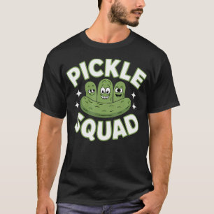 Camiseta Picles Inteligente  Engrenagem de Trocadilho de Pe