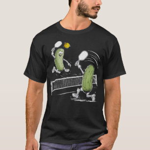 Camiseta Picles Jogando Pickleball Amante do Pickleball Eng