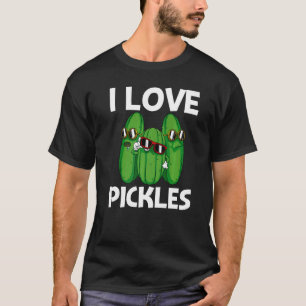 Camiseta Picles legal Para Homens Mulheres Colam Pepino De