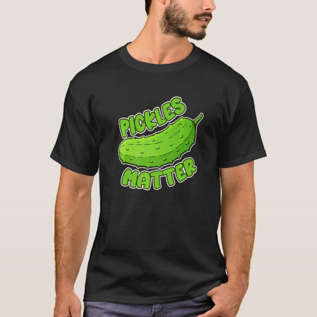 Camiseta Picles Matter Pickle Dill Premium (Frente)