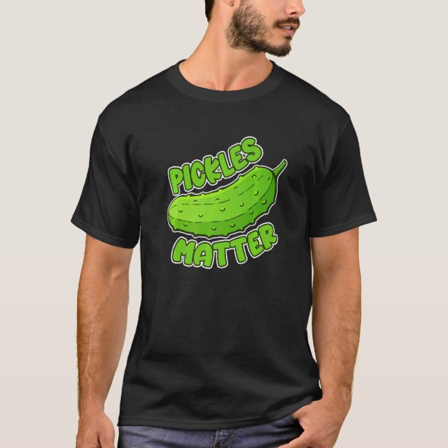 Camiseta Picles Matter Pickle Dill Premium (Frente)