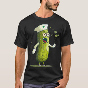 Camiseta Picles Médicos Engraçados Para Amantes de Enfermei