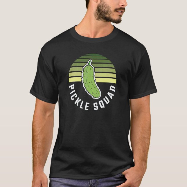 Camiseta Picles Pepino Vegan Equipe Picles Verde (Frente)