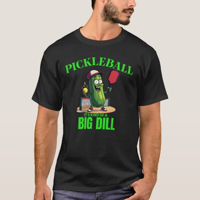 Camiseta Picles Power A Pickleball Pun (Frente)