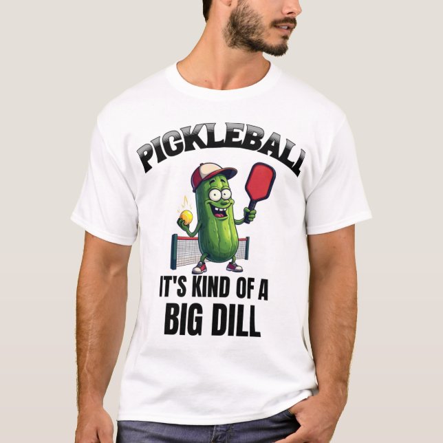 Camiseta Picles Power A Pickleball Pun (Frente)
