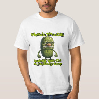Camiseta Picles Velho e Mal-Humorado Aqui Está o Dill