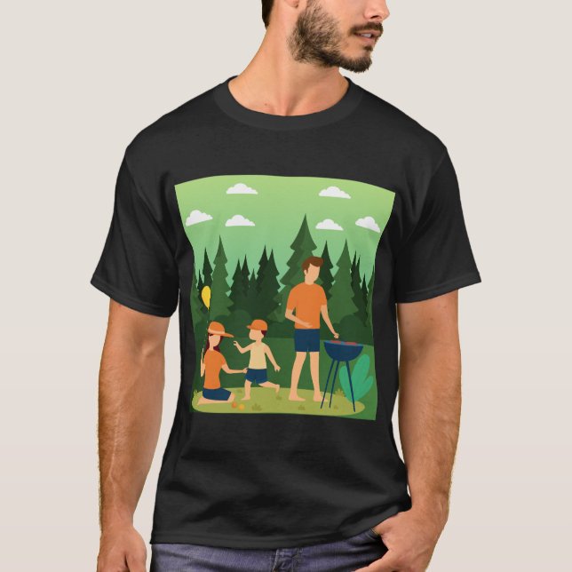 CAMISETA PICNIC FAMILIAR (Frente)
