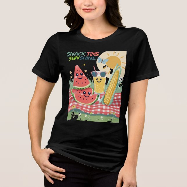 Camiseta Picnic Pals – Summer Snack Squad (Frente)