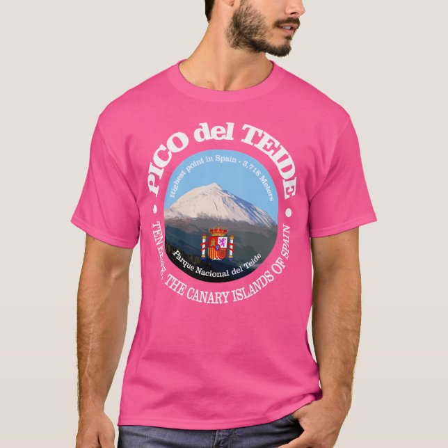 Camiseta Pico De Teide (P) (Frente)