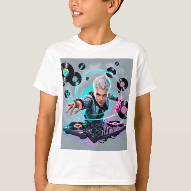 Camiseta Pico: DJ na Cúpula" (Frente)