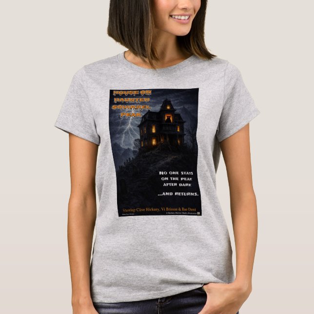 Camiseta Pico Esquilo Assombrado (Frente)