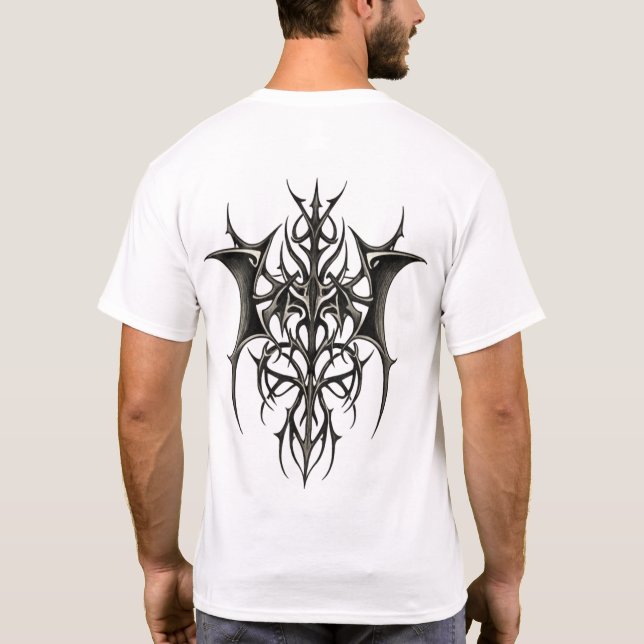 Camiseta Pico Tribal Escuro (Verso)