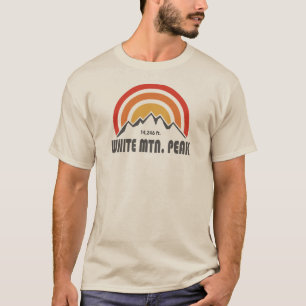 Camiseta Pico White Mountain Califórnia