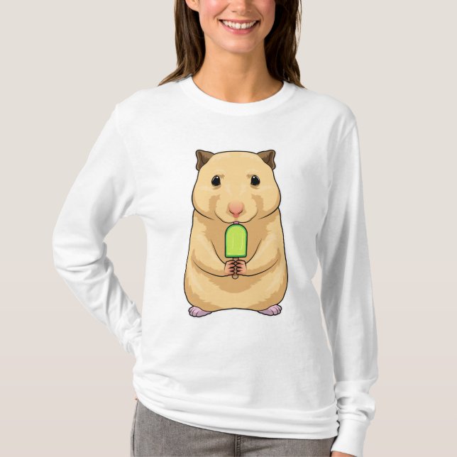 Camiseta Picolé de Hamster (Frente)