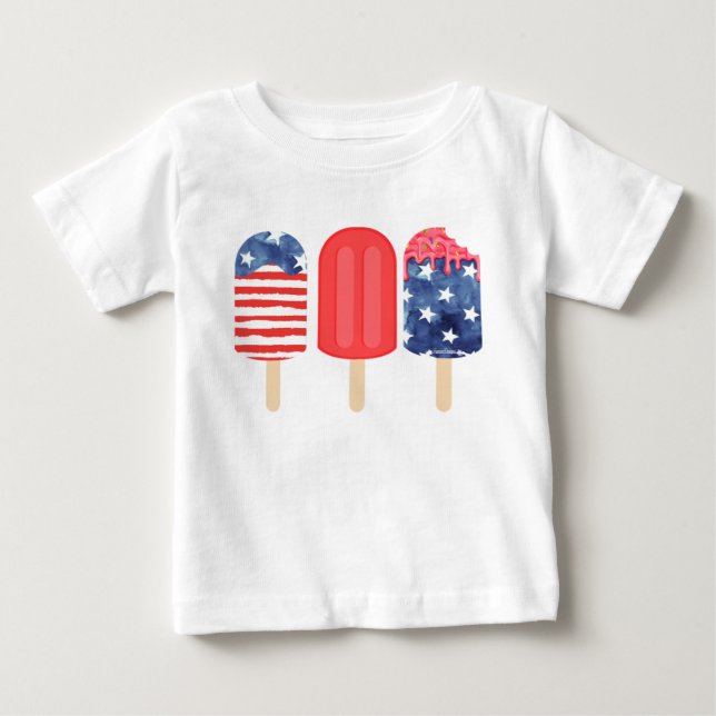Camiseta Picolé Patriótico (Frente)
