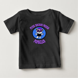 Camiseta Picolés de Panda Punk Rocker