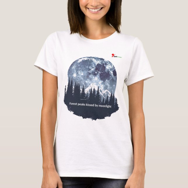 Camiseta Picos da Floresta ao Luar (Frente)