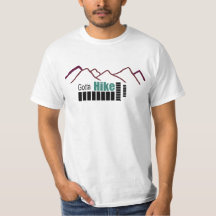 Camiseta Picos da Montanha para Caminhar