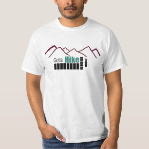 Camiseta Picos da Montanha para Caminhar