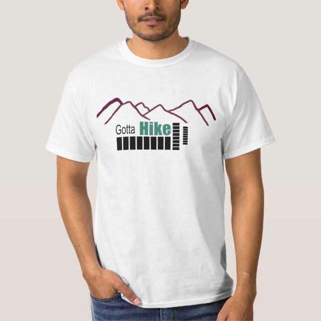 Camiseta Picos da Montanha para Caminhar (Frente)
