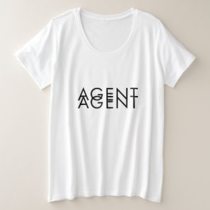 Camiseta Pictograma de agente duplo