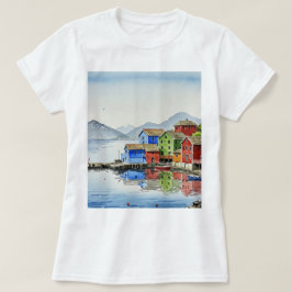 Camiseta Picturesque fishing village