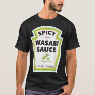 Camiseta Picy Wasabi Molce Rótulo do Frasco Co
