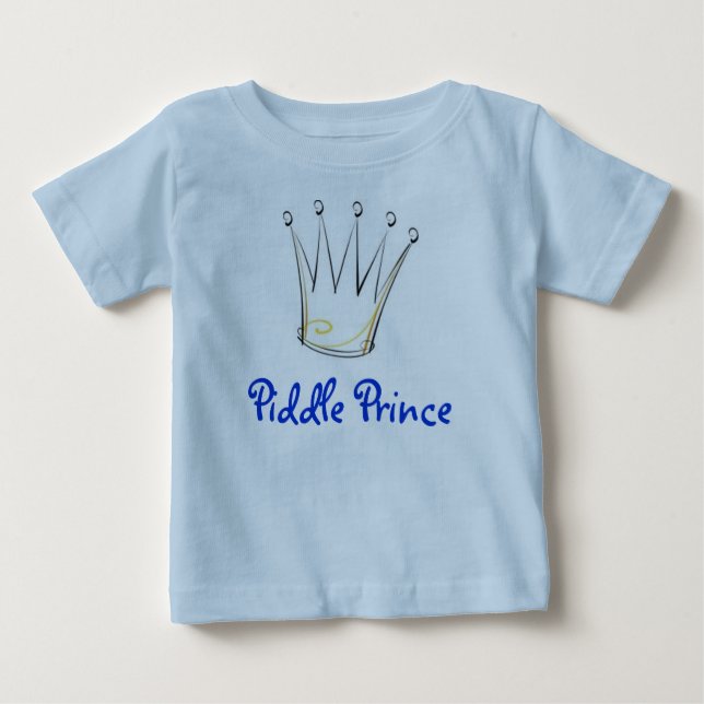 Camiseta Piddle Prince Crown 3, Piddle Prince (Frente)
