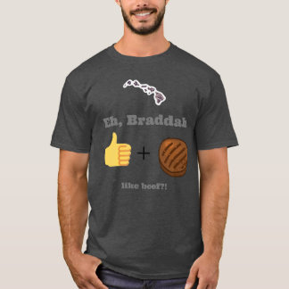 Camiseta Pidgin havaiano "Like beef" design