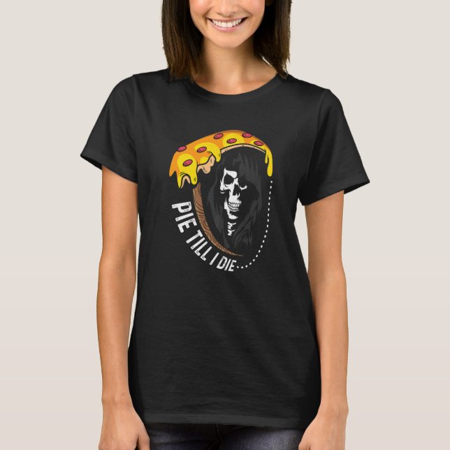Camiseta Pie Até Eu Morrer Foodie (Frente)