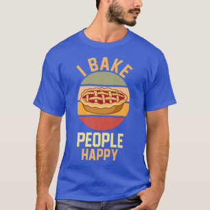 Camiseta Pie Baker De Comida De Lover Foodie I Assar Pe