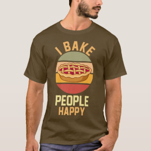 Camiseta Pie Baker De Comida De Lover Foodie I Assar Pe