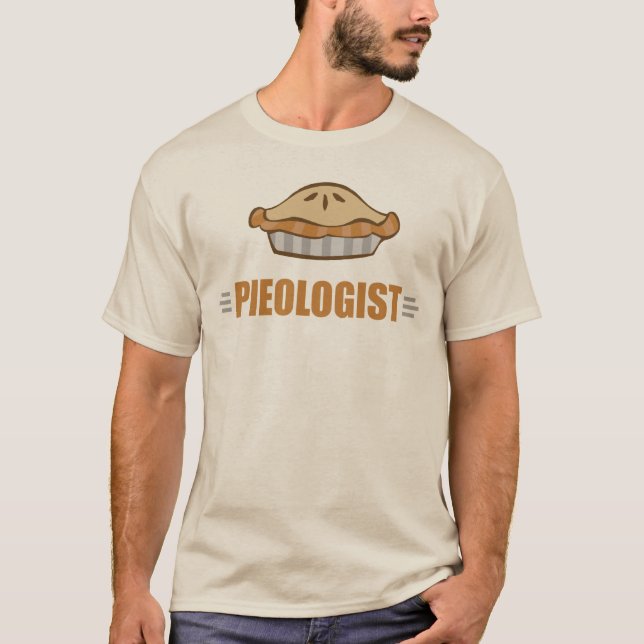 Camiseta Pie Bakery Engraçado (Frente)