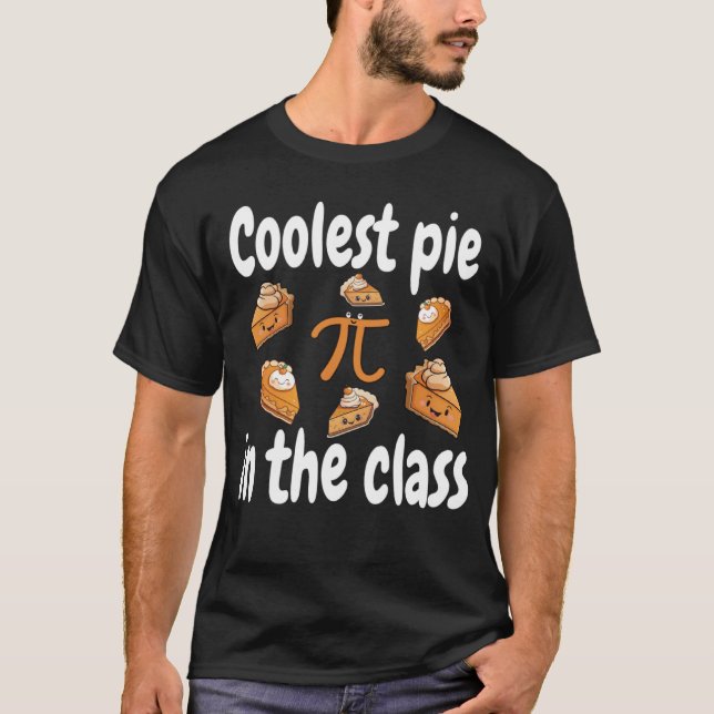 Camiseta Pie Colest Pi Day Outfit na Classe Math Pumpki (Frente)